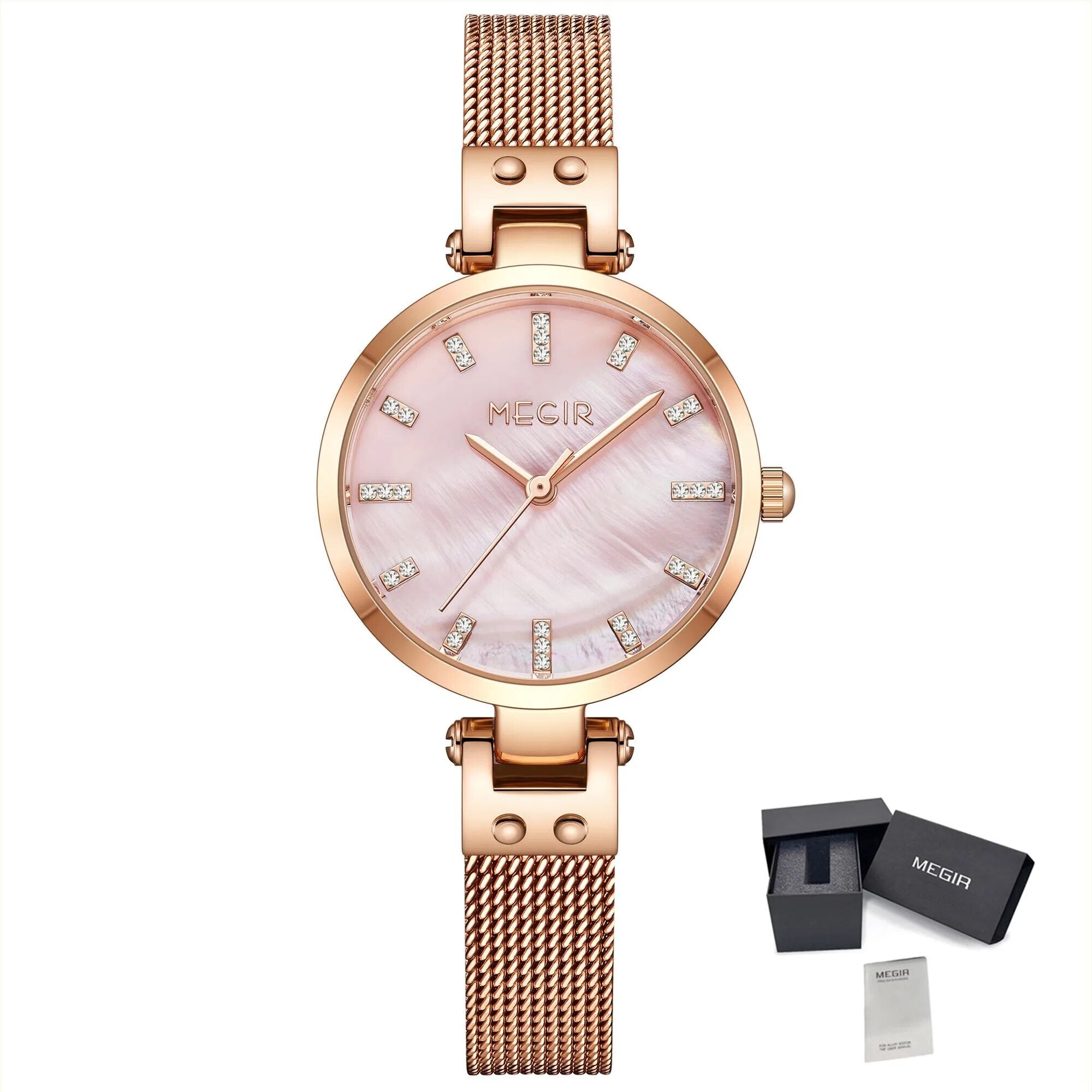 MEGIR Watches for Women Top Brand Fashion Ladies Wristwatch Waterproof Female Quartz Luxury Watch Montre Femme