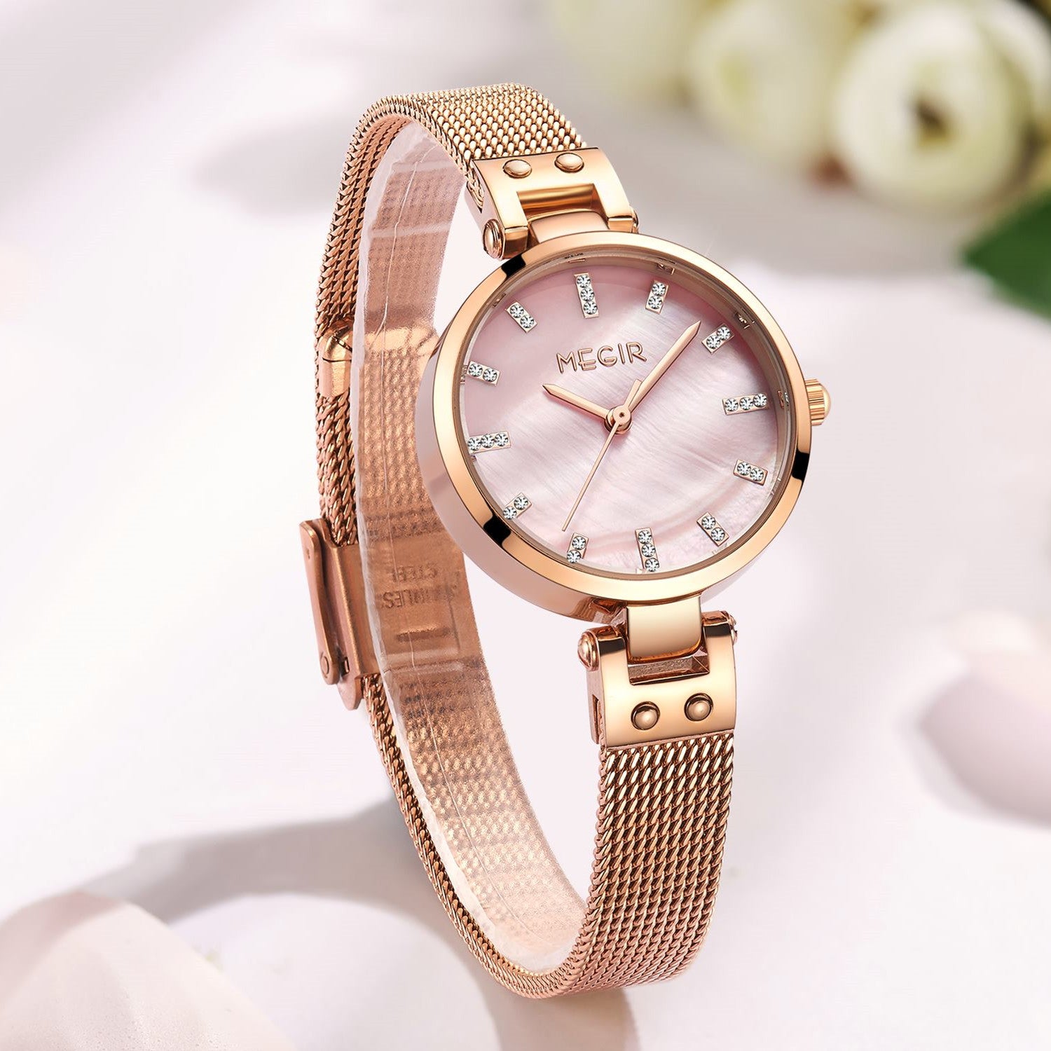 MEGIR Watches for Women Top Brand Fashion Ladies Wristwatch Waterproof Female Quartz Luxury Watch Montre Femme