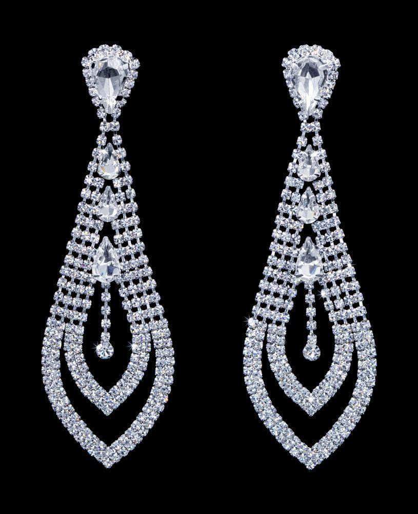 #17025 - Necktie Dangle Earrings - 3.75"