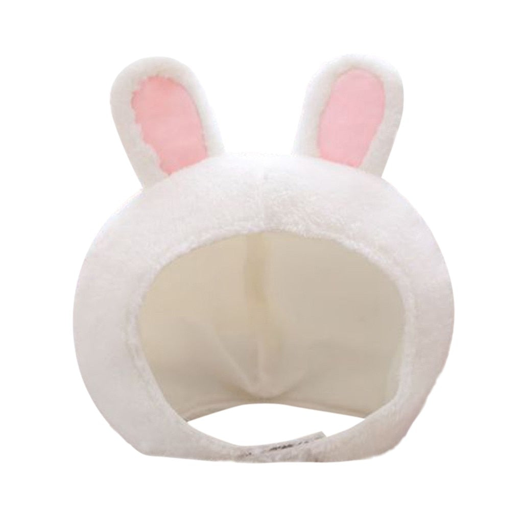 Funny Animal Cute Rabbit Ear Hat Cap Head Cover Plush Ear Hat Girl Dress Party women's hats bonnet femme Headwear caps 7.6